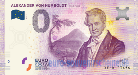 XEHD-2019-1 ALEXANDER VON HUMBOLDT 1769 - 1859