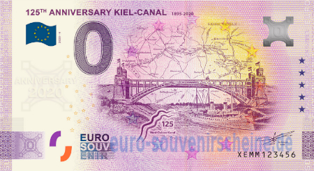 XEMM-2020-4 125TH ANNIVERSARY KIEL-CANAL 1895-2020