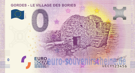 UECY-2019-2 GORDES - LA VILLAGE DES BORIES 