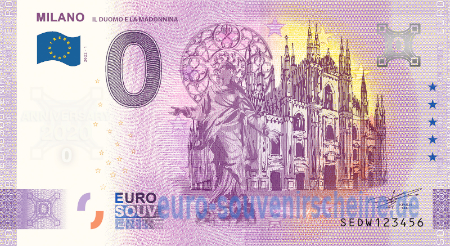 SEDW-2022-1 MILANO  IL DUOMO E LA MADONNINA