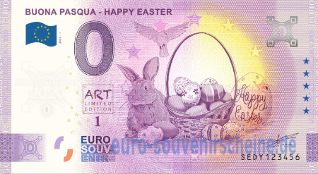 SEDY-2022-1 BUONA PASQUA - HAPPY EASTER 