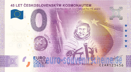 CZAR-2021-1 45 LET ČESKOSLOVENSKÝM KOSMONAUTEM  